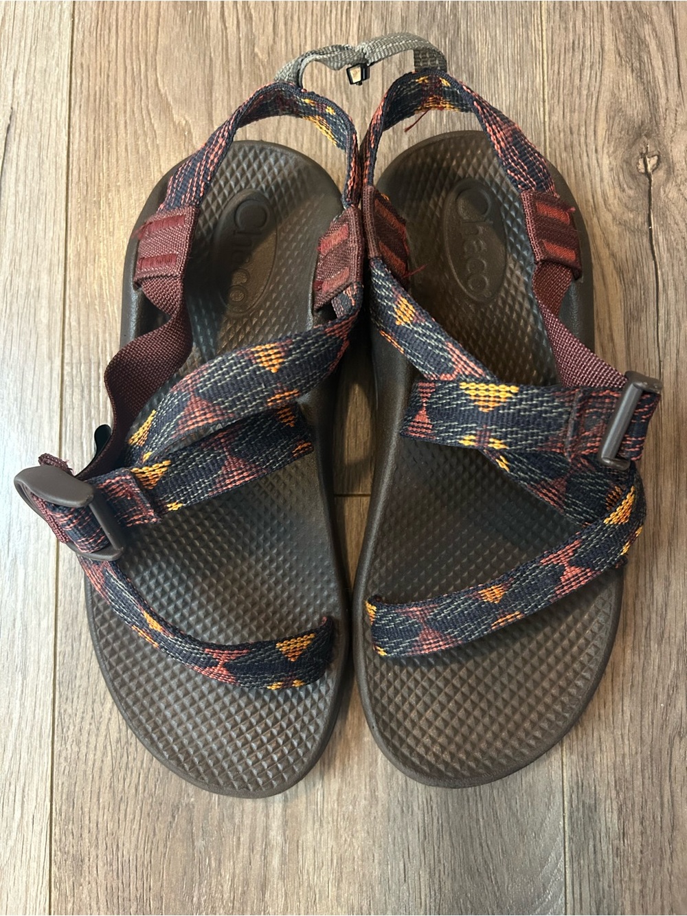 Chaco Kids' Z1 EcoTread Sandals Outdoor Hike Water Purple Blue Yellow Kid Sz 4